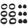 JNSA 12 PCS Medium Size Wingtips and Ear Tips Compatible