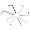 Domofa Guitar Allen Wrench,8Pcs Guitar Allen Key Wrench Set for