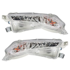 GXYWADY 2 Pcs Daytime Running Fog Lamps Turn Signal Light Replacement for Camry XSE XLE 2015-2017