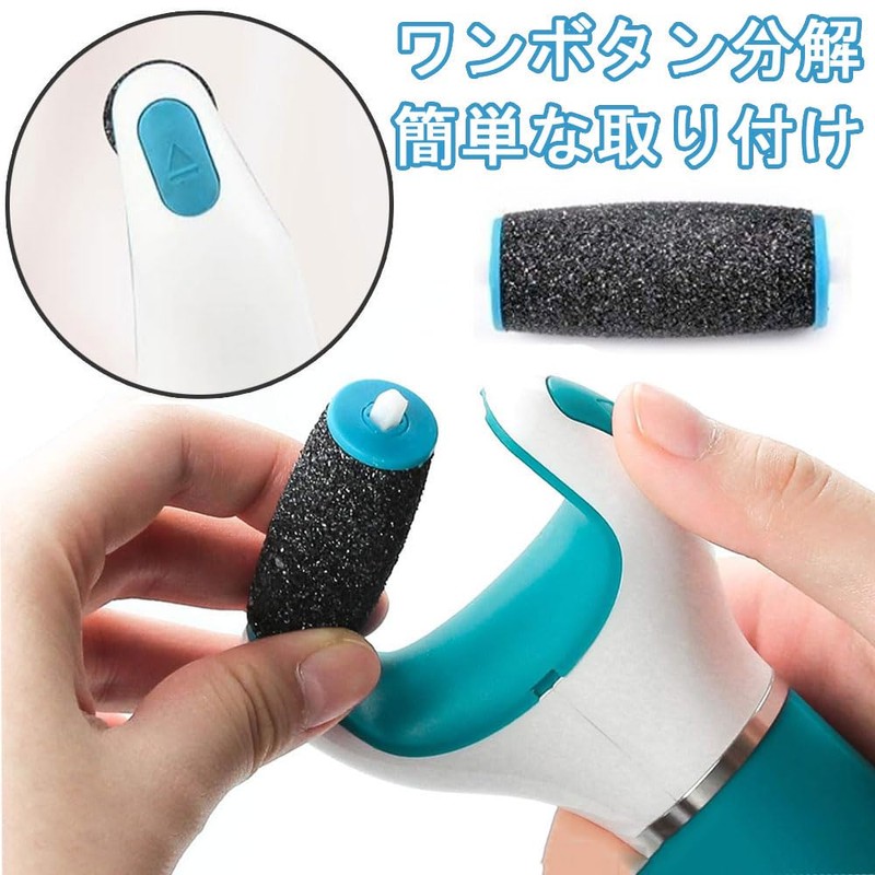 Replacement Low Electric Exfoliating Remover Diamond Refill Replacement Roller Head