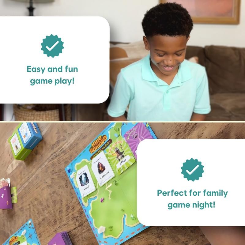 THE FIDGET GAME King Komodo - Choose your option: Grade