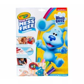 Crayola Blues Clues Wonder, 18 Mess Free Coloring Pages, 1 Count (Pack of 1)