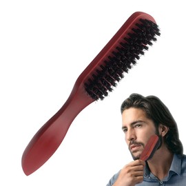 MUNZE 1 Stück Sleek Bun Bürste Teasing Hair Brush Boar Bristle Hair Brush Tail Comb, Haarbürsten Mit Wildschweinborsten Weiche Naturborsten Für Haar Und Bart Styling