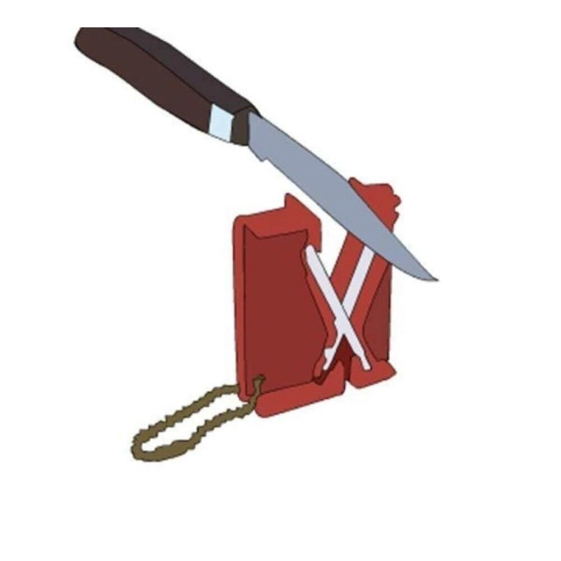 Lansky Mini Crock Stick Pocket Sharpener LCKEY