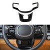 Korlot Carbon Fiber Style Steering Wheel Trim Accessories for 2022-2026