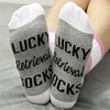 JXGZSO 1 Pair IVF Socks Lucky Transfer Socks Lucky Retrieval