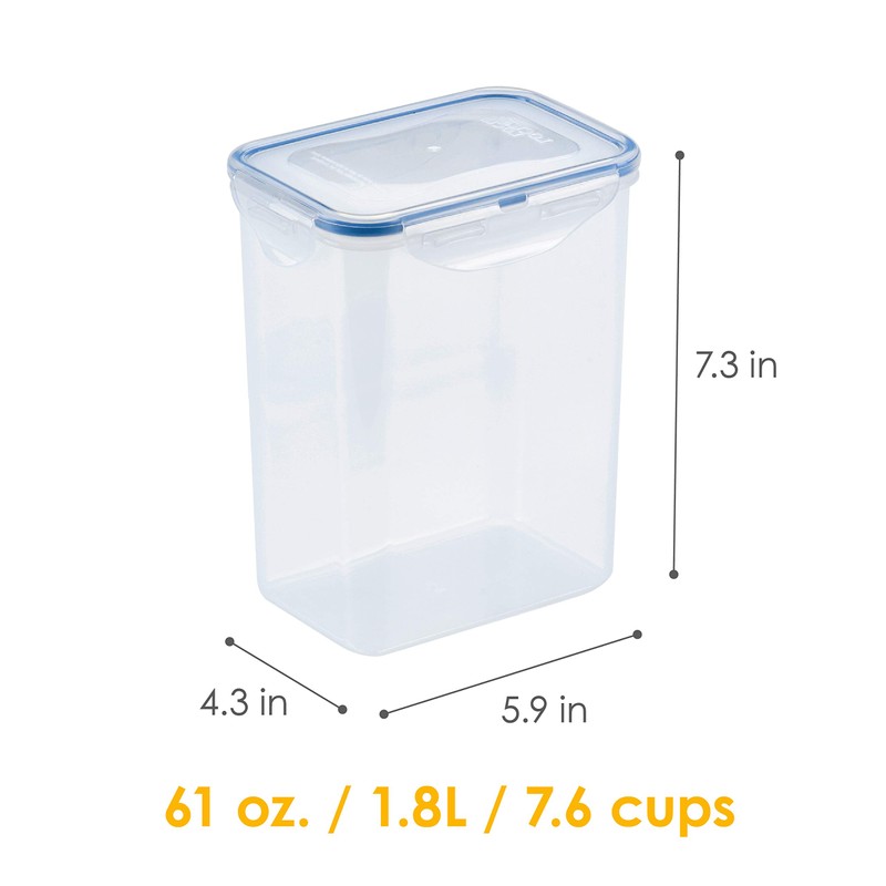 LOCK & LOCK LocknLock Easy Essentials Airtight Rectangular Tall Food