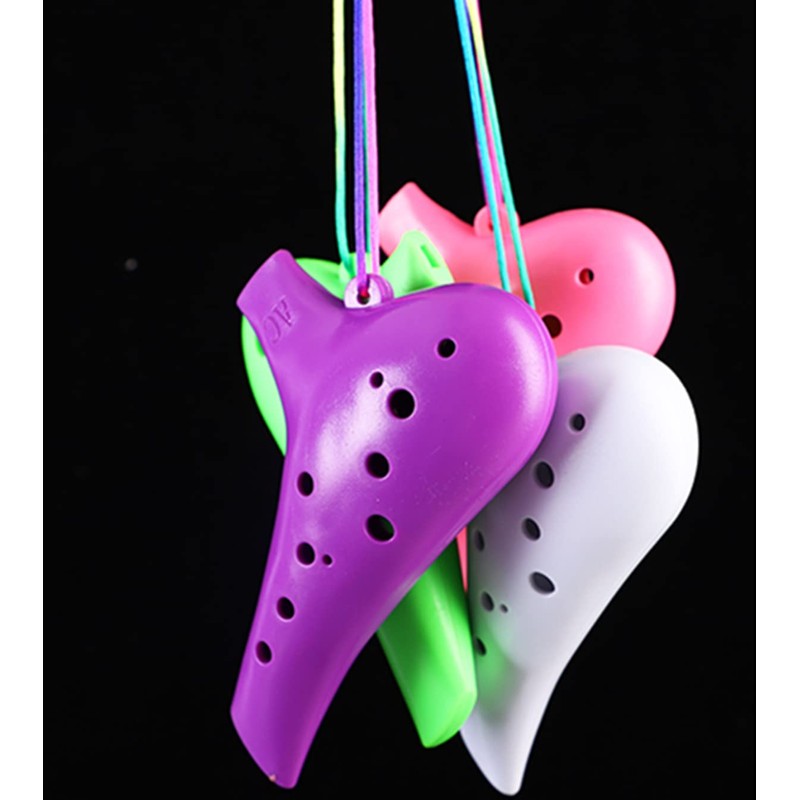Aestivate Plastic Ocarina Instrument 12 Hole Ocarina Alto C 12-Hole