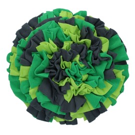 AB Tools Green Camo Dog Fluffle Treat Rummaging Mat Interactive Dog Puzzle Toy