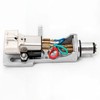 Silver Headshell Mount with AT3600 Cartridge and Conical Stylus Needle