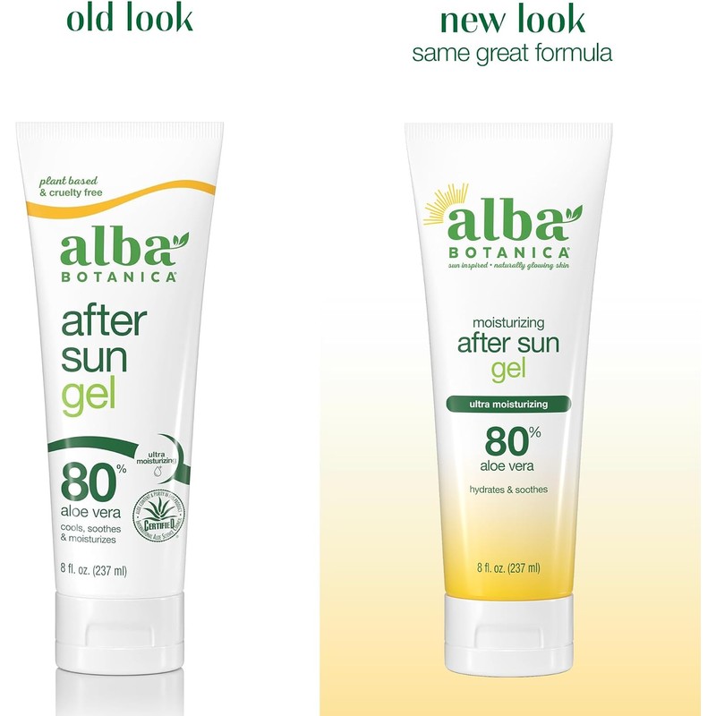 Alba Botanica - Gel Humectante Con Aloe Vera 227g