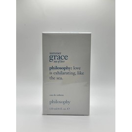 Philosophy Summer Grace Eau de Toilette 4 oz – Light Floral Scent – New & Sealed