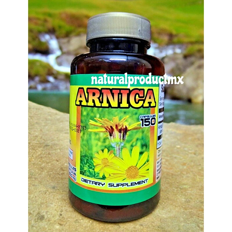 Plantimex Arnica Capsules Arnica ✅ 150 Capsulas Anti-inflammatory Support By