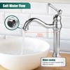 Heyalan Vessel Sink Faucet Tall Bathroom Faucet Single Handle 1
