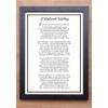 Stunning Framed Inspirational Quote/Print/Rudyard Kipling