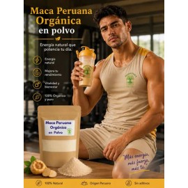 Maca Peruana En Polvo Amarilla- 250g Premium - Complejo B