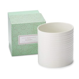 Portmeirion Sophie Conran White Oval Utensil Holder | 6 Inch Extra Large Utensil Crock for Kitchen Countertop and Home Decor | Made from Fine Porcelain
