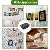 Hexizexi 50 Pcs 4x6 Inch Paper Photo Frames Black Cardboard