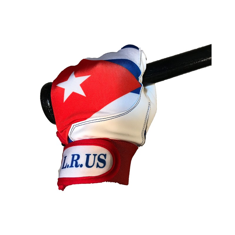Cuba Flag Batting Gloves