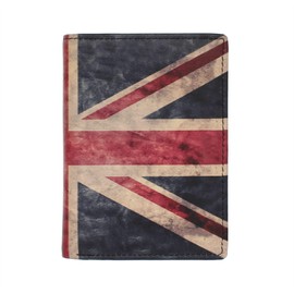 Kalmin Printed Leather Wallet with RFID Protection 197_4 Union Jack