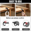 3 PCS C Shape Purse Hook for Table, Purse Holder