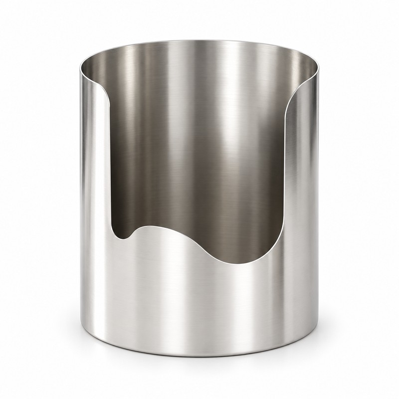 2-in-1 Utensil Rest for Kitchen Counter – Stainless Steel Spoon