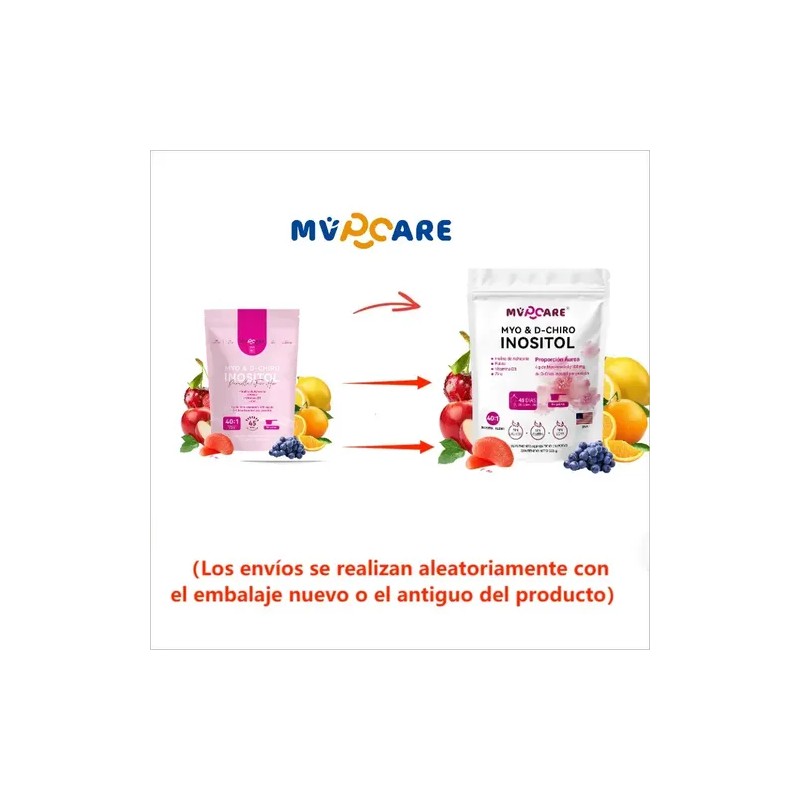 401 Myo Y D Chiro Inositol Inositol En Polvo 225g