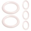 White Curtain Upholstery Rings 16mm – O-Shaped Hollow Roman Blind