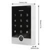 125KHZ RFID Access Controller Password Card Wiegand26 Luminous Keypad Entry