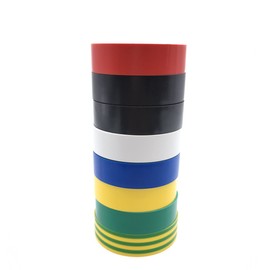 YTBUBOR Insulating Tape 8 Pack 0.6 Inch 15M Electrical Insulation Tape Mixed Colour Tape