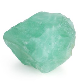 XIANNVXI Green Fluorite Large Raw Stone Crystals Natural Stone Premium Water Stone Green Fluorite Stone Real Natural Crystal Stones Reiki 4.5-5.5 cm, 1 Piece