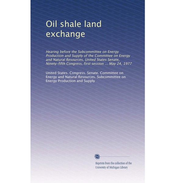 Oil shale land exchange