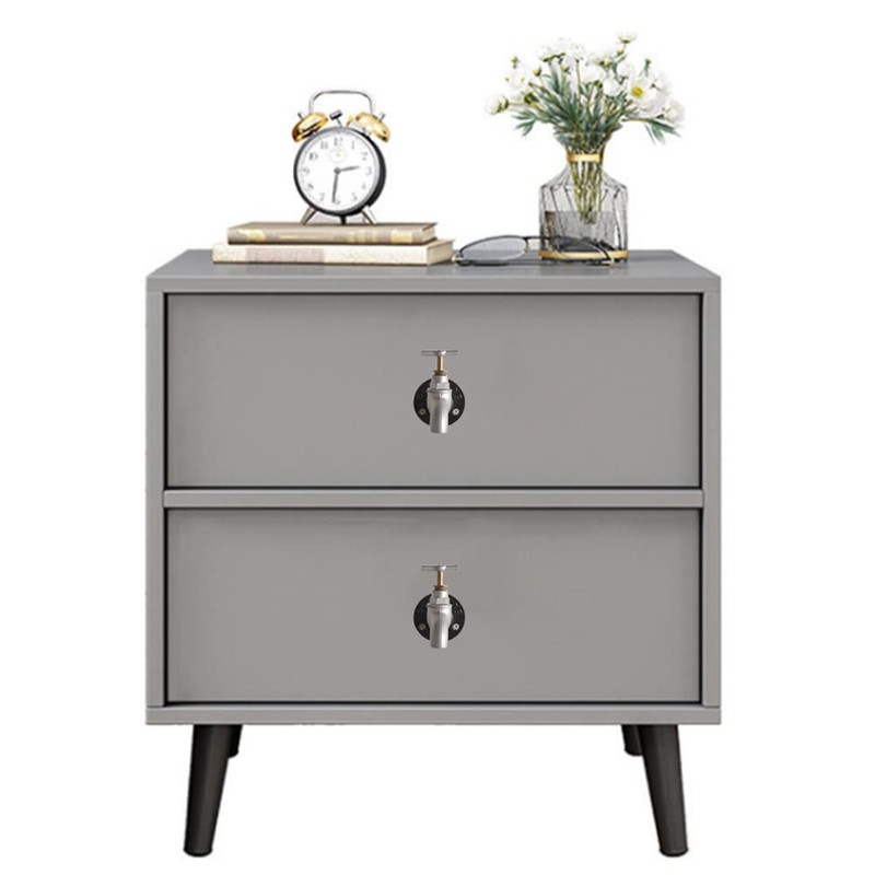 LB-LAIBA Faucet Handle Pulls, Industrial Style Cabinet Pull Handles for