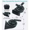 NEOGET Car Horn Kit for New Hyundai/Kia 12V Loud Waterproof
