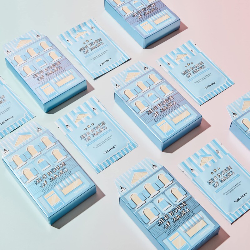 TONYMOLY Mini House of Masks 5pc Ceramide Acid Sheet Mask