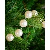 Oversized Beaded Garland, Latte, 2.7 m