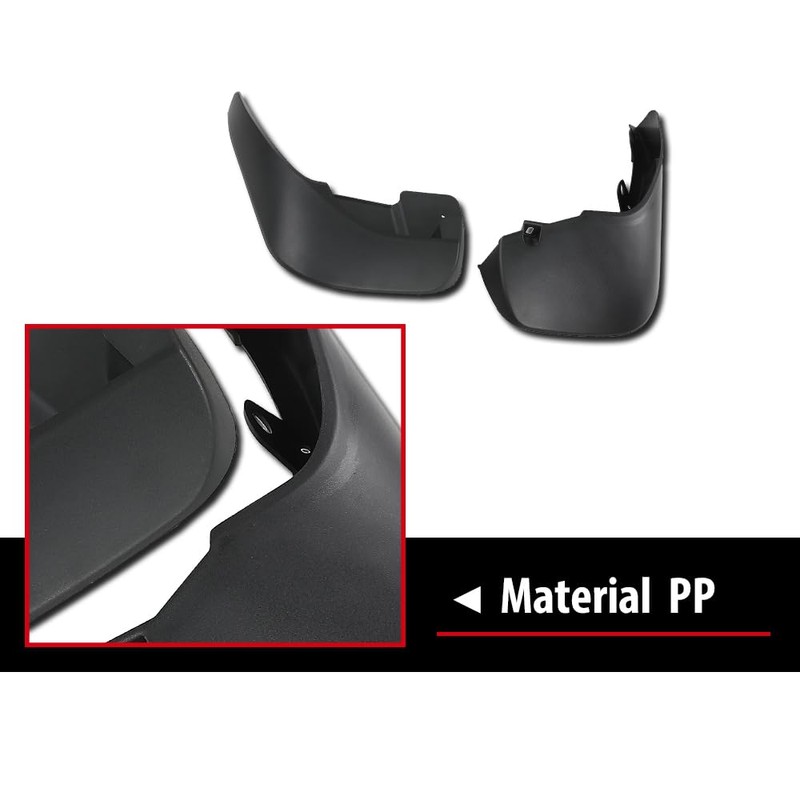 G-PLUS 4Pcs Splash Guard Mud Flaps Compatible with Land Rover