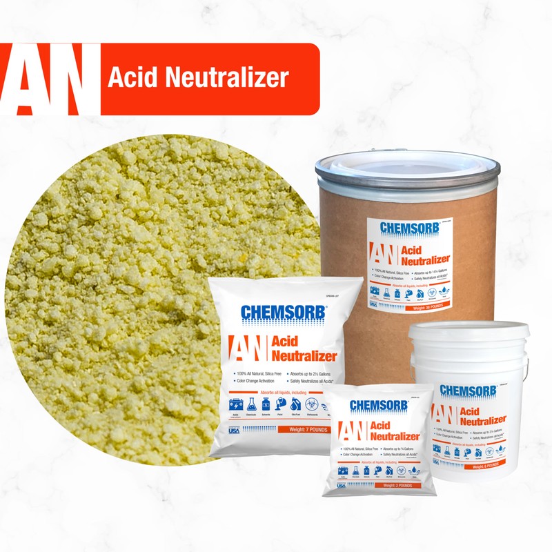 CHEMSORB an - Acid Neutralizing Absorbent, 2 Pound Bag