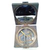 Antique London 1917 Compass,Brown Camping Compass, Gift Compass Antique Compass