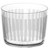 Kimura Glass Patern 255374 7 oz Shimashima Glass, Approx. Height