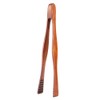 Bamboo Toast Tongs, Wooden BBQ Serving Tong Portable Toast Tongs