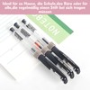 VEGCOO Pack of 4 Adjustable Three-Hole Pen Holder, Pencil Holder,