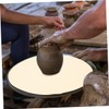 LALAFINA 2pcs Pottery Throwing Absorbent Towel DIY Clay Sculpture Mat