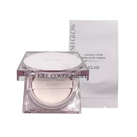 Clio Kill Cover Mesh Glow Cushion Special Set (Main Product + Refill) gs - 04 Ginger / 클리오 킬커버 메쉬글로우 쿠션 기획세트 (본품+리필) gs - 04 진저