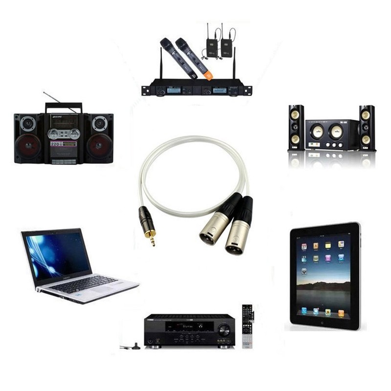 XLR Cable, Microphone Cable, Canon Converter Cable, Audio Cable Stereo