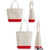 Azurte Canvas Bag, Tote, Eco Bag, Set of 2 in