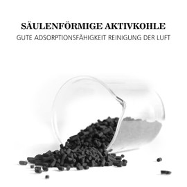 Activated Carbon Filter, Compatible with Active Carbon Filter for Geberit Balena 8000 and AquaClean 8000plus, Ideal Compatible Replacement (Pack of 2)