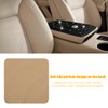 Mandark Bling Car Center Console Cover, Rhinestones Crown Vehicle Armrest