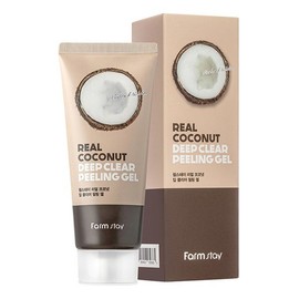 Farm Stay 팜스테이 리얼 코코넛 딥 클리어 필링젤 100ml Farm Stay Real Coconut Deep Clear Peeling Gel 100ml