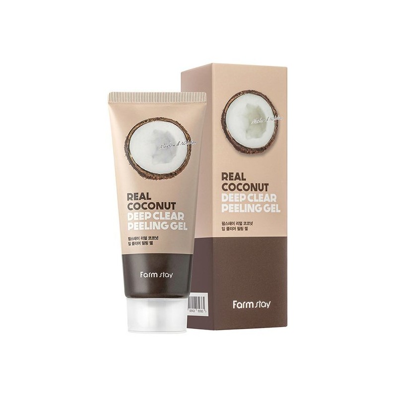 Farm Stay 팜스테이 리얼 코코넛 딥 클리어 필링젤 100ml Farm